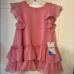 Mayoral Dress Dusty Rose size 2. NWT